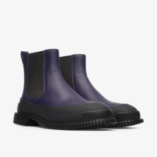 Bottines Camper Pix Femme, Noir / Violette | 7916285-ST